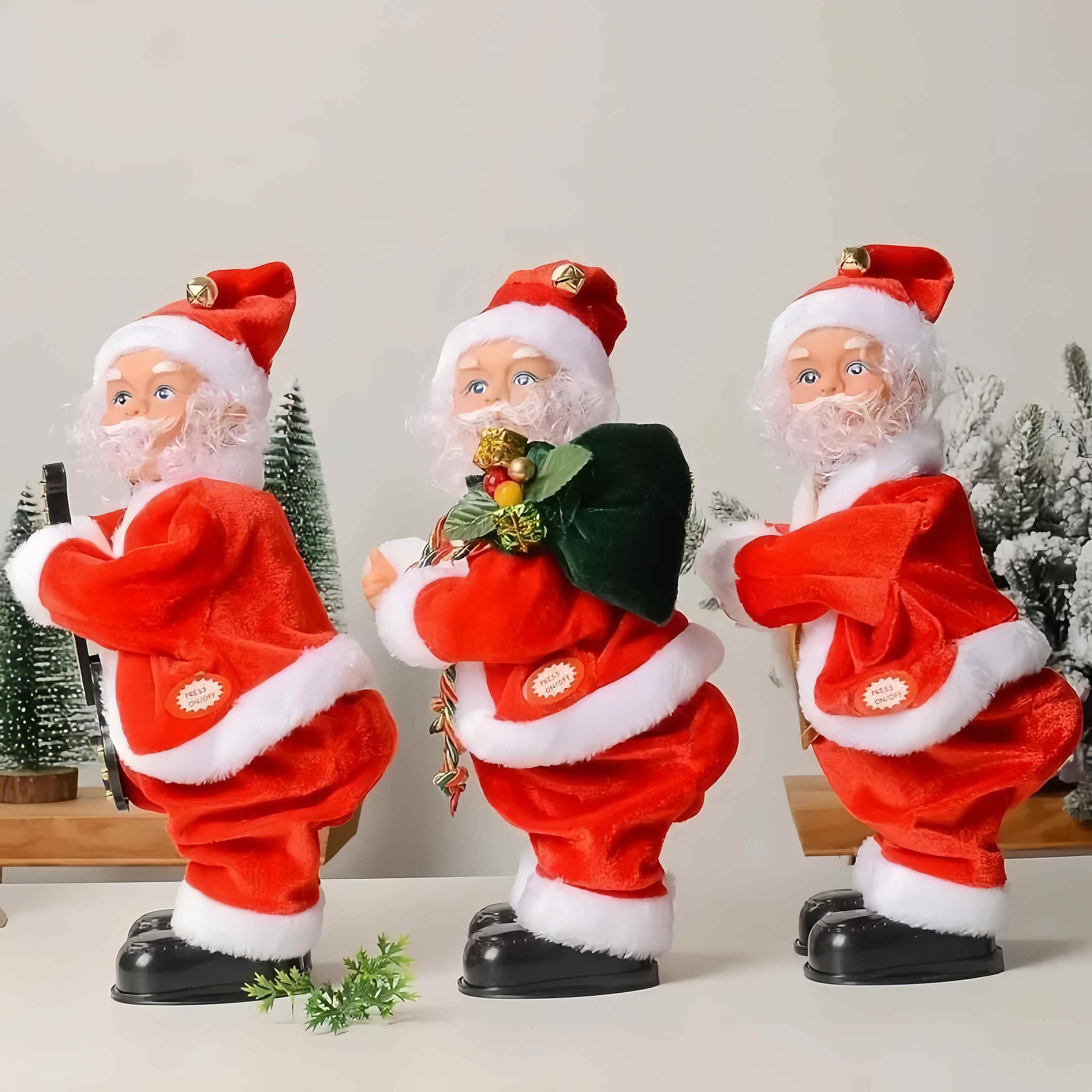 Twerking Santa Claus, Booty Shaking Walking Circle Santa Claus Singing and Dancing Christmas Toys
